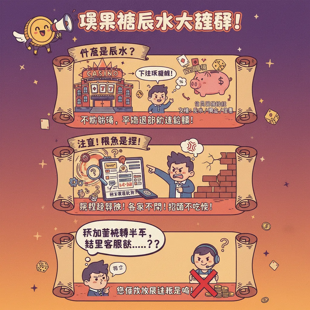 娛樂城返水是什麼？搞懂有效投注計算與優惠機制