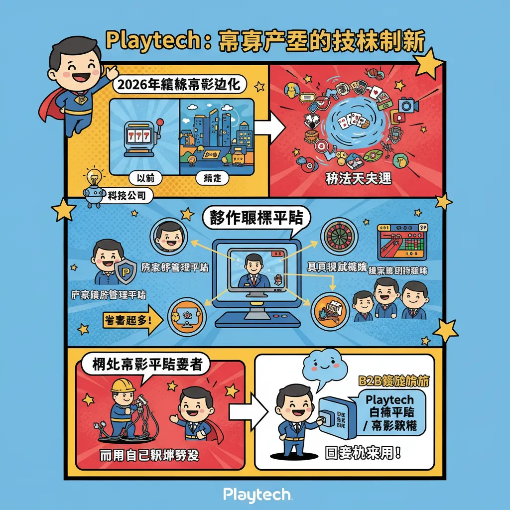 Playtech 在博弈產業的技術創新與數位娛樂平臺優勢