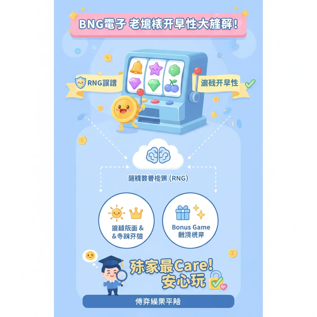 BNG電子遊戲開發：解析RNG認證與遊戲公平性