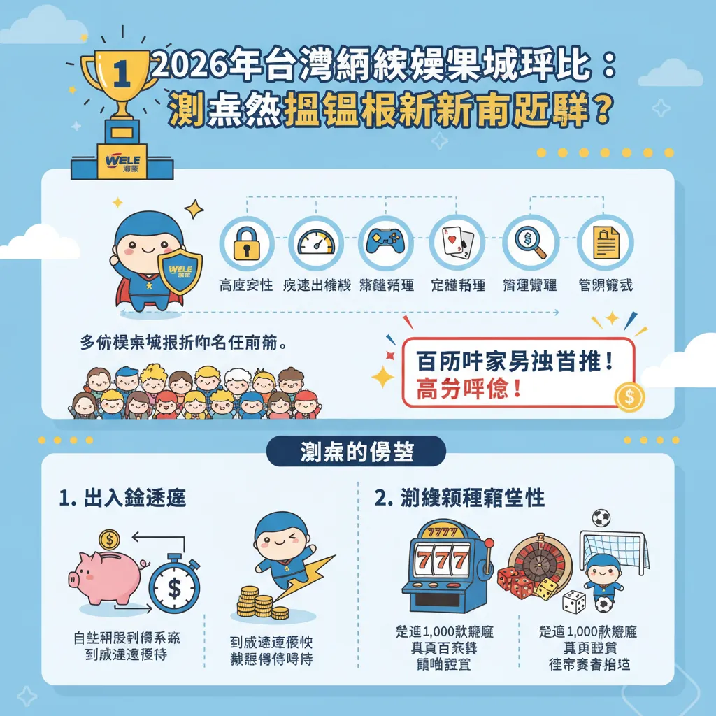 2026年臺灣線上娛樂城評比：威樂為何穩居排行榜前段班？