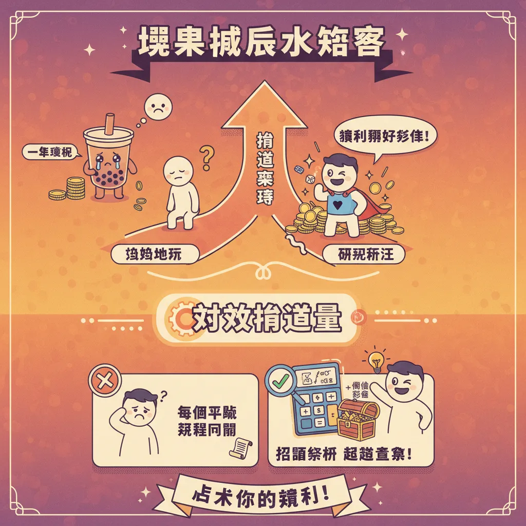 提升獲利必看：如何透過投注策略放大返水與彩金