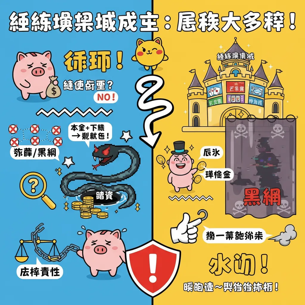 加入娛樂城代理前必看：避開詐騙黑網與金流凍結風險