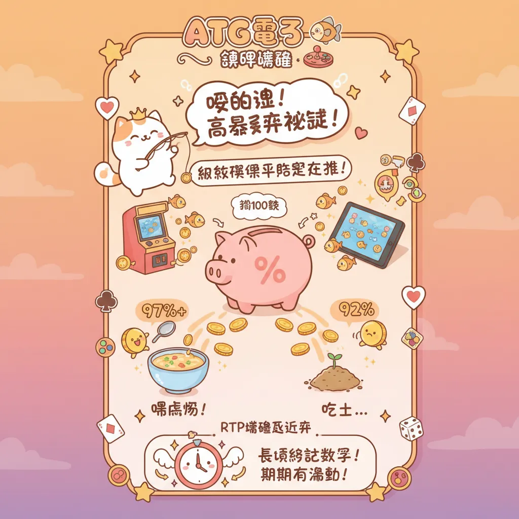 ATG電子開發的捕魚遊戲與街機遊戲高爆率祕訣