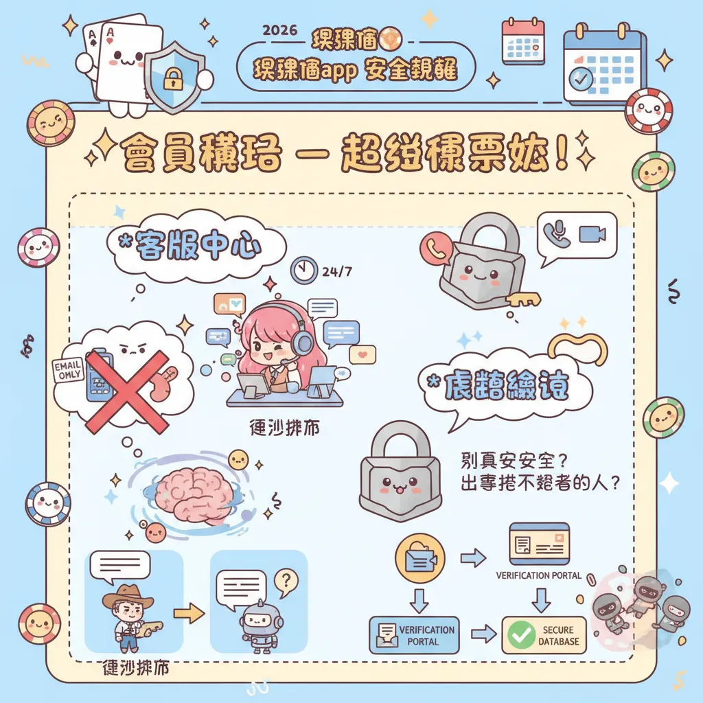 娛樂城app會員權益：客服中心與帳號驗證的安全規範